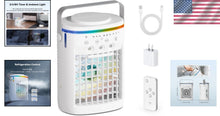 Load image into Gallery viewer, Portable 4-in-1 Air Conditioner &amp; Humidifier with Remote Control - 1000ml Tank