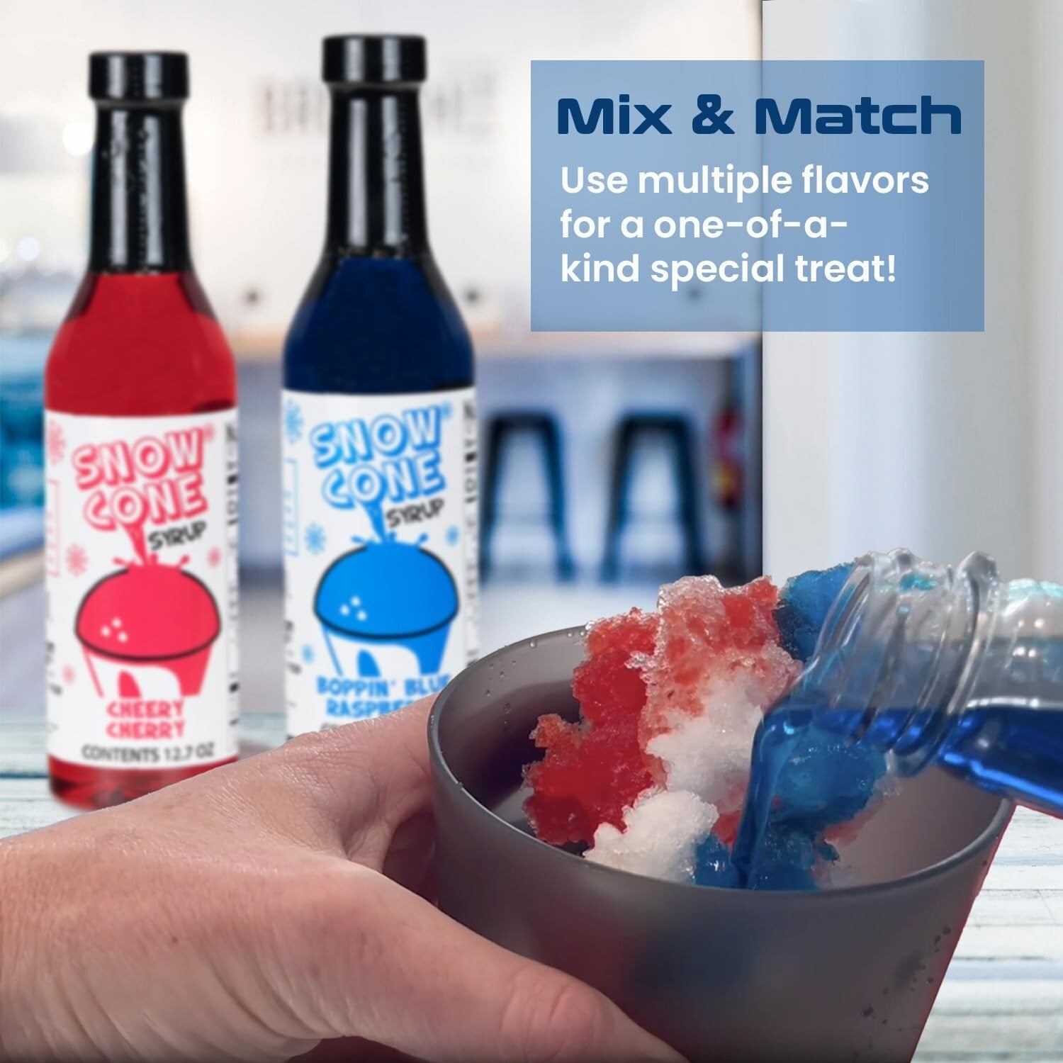 Ultimate 12 Flavor Snow Cone Syrup Pack - Perfect for Summer Parties!