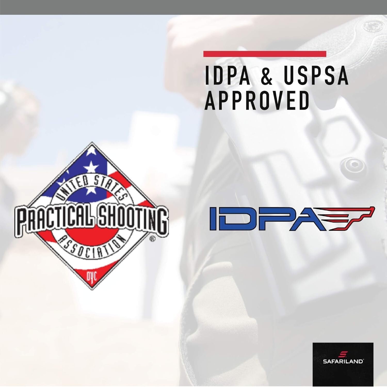 Compact Left-Handed Holster for Glock & S&W M&P - Secure Daily Carry