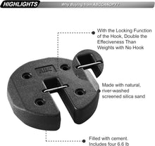 Load image into Gallery viewer, Heavy-Duty Canopy and Tent Weights with Adjustable Design - 4Pack 40LB