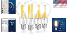 Load image into Gallery viewer, Dimmable A23 LED Light Bulbs - 150W Equivalent, 2650 Lumens, 3000K Warm White