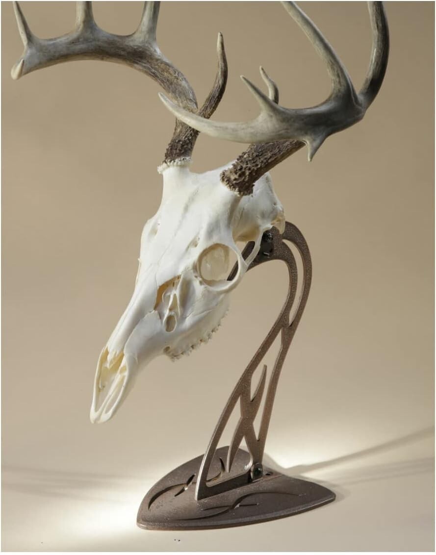 Durable Steel Trophy Mount for Office & Home Display - Customizable Height