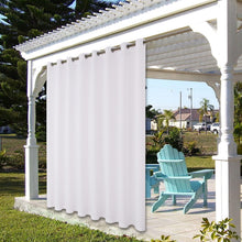 Load image into Gallery viewer, Waterproof Outdoor Curtains for Heavy Privacy &amp; Sunlight Blocking - 110W x 84L
