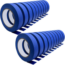 Load image into Gallery viewer, Multi-Surface 20-Roll Blue Masking Tape - Ideal for DIY Crafts &amp; Painting