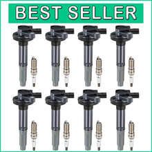 Load image into Gallery viewer, High-Quality 8 Set Ignition Coils &amp; Spark Plugs for 2011-2015 Mustang 5.0L V8
