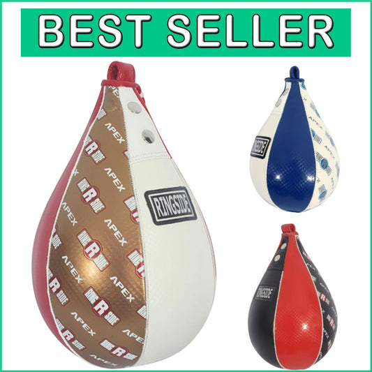 Apex Boxing Speed Bag – Premium Synthetic Leather for All Fighters - XS Size