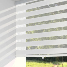 Load image into Gallery viewer, Cordless Zebra Window Shades - 52"W x Up to 72"H, Elegant Light Filtering Blinds