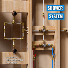 Load image into Gallery viewer, Versatile 1/2 Inch Push-to-Connect Plumbing Fittings - Safe and Durable 12 Pack