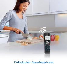 Load image into Gallery viewer, Long-Range Cordless Phone Duo with Call Block, Speakerphone, and Backlit Display