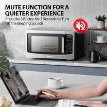 Load image into Gallery viewer, Inverter Technology 1.6 Cu.Ft Stainless Steel Microwave with Smart Sensor Menus