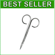 Load image into Gallery viewer, Lightweight Stainless Steel Nail Scissors with Ergonomic Handle - 4.13 Inches