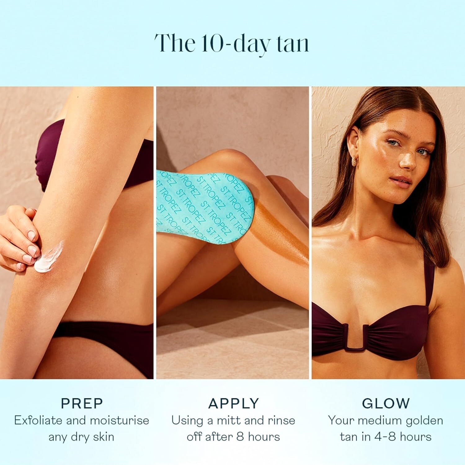 Vegan Self-Tan Foam - Lightweight, Non-Sticky & Develops in 4-8 Hours, 8 fl oz