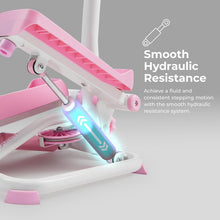 Load image into Gallery viewer, 2-in-1 Smart Workout Machine with Resistance Bands - Total Body Fitness in Pink