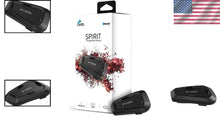 Load image into Gallery viewer, Spirit Motorcycle Bluetooth Headset - Waterproof 2-Way Intercom for Riders