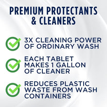 Load image into Gallery viewer, 25-Pack Instant Windshield Cleaner Tablets - Makes 25 Gallons of Sparkling Wash