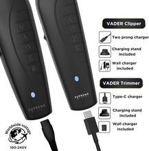 Load image into Gallery viewer, Cordless Clipping &amp; Trimming Kit with Long-lasting DLC Blades - Black Elegance