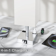 Load image into Gallery viewer, 3-Way Dimmable Touch Bedside Lamp with USB Charging - Compact &amp; Modern Design