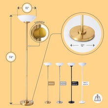 Load image into Gallery viewer, Stylish Dimmable Floor Lamp - 8000 LUMEN for Comfort and Elegance in Any Space