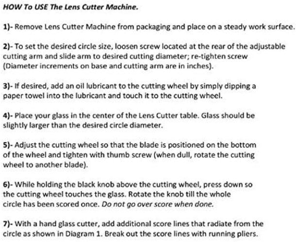 Easy-to-Use Glass Circle Cutter for Crafting Suncatchers and Holiday Ornaments