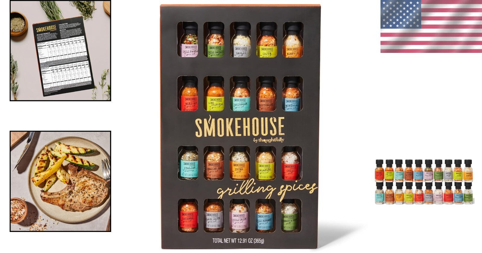 Ultimate Grilling Spice Set - 20 Unique BBQ Rubs for Flavorful Adventures