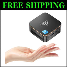 Load image into Gallery viewer, Ultra-Portable Mini PC with 12th Gen CPU, Ideal for Home, Office &amp; Multimedia