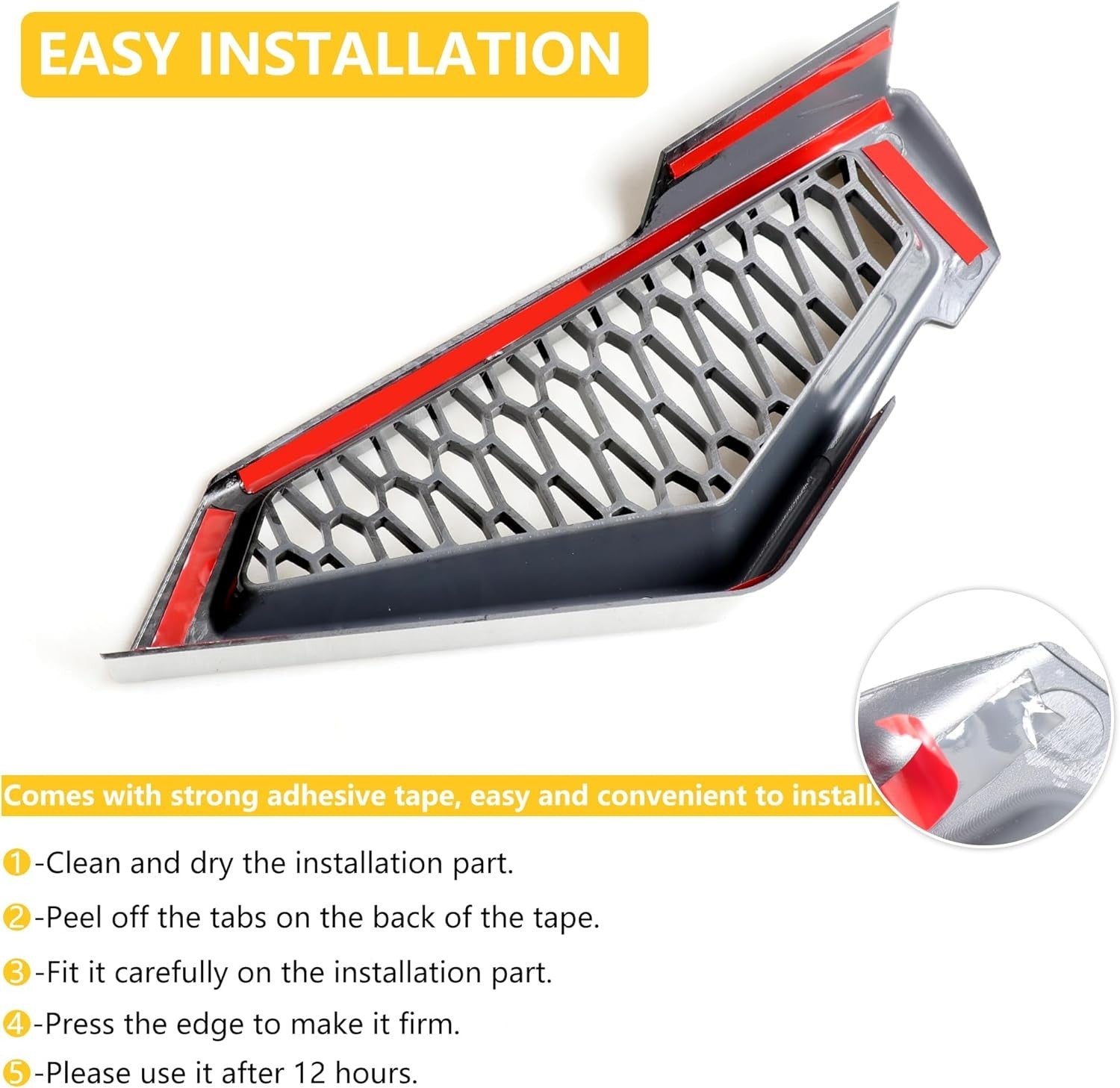 Custom Fit Carbon Black Front Mesh Grill Cover for 2020-2025 Polaris RZR PRO XP