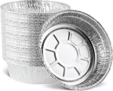 Load image into Gallery viewer, Heavy-Duty 9 Inch Round Aluminum Foil Pans - Ideal for Baking and Parties