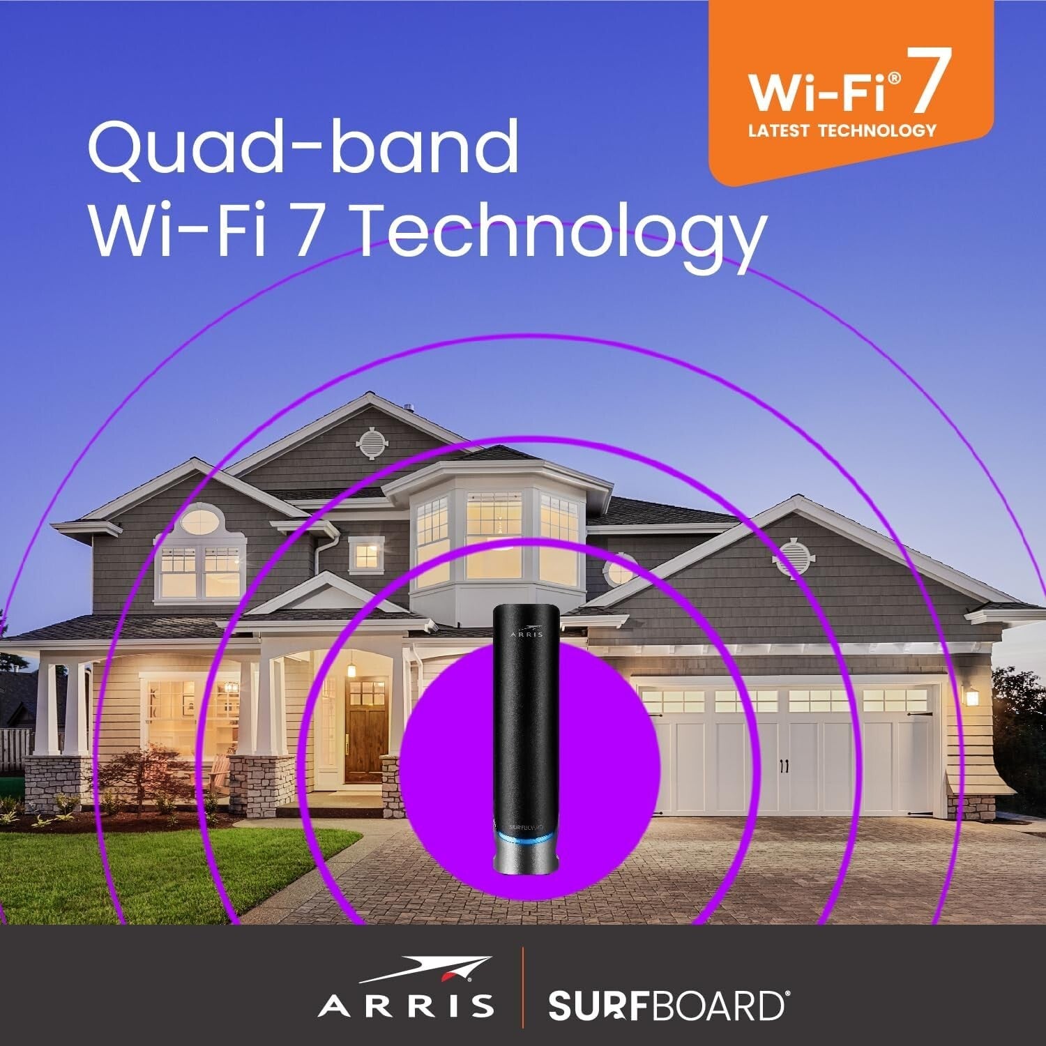 Cable Modem Router Combo with Live Support & Easy Setup - DOCSIS 3.1 Technology
