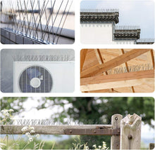 Load image into Gallery viewer, Stainless Steel Bird Deterrent Spikes - Effective Protection Against Mess
