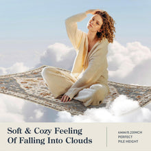 Load image into Gallery viewer, Luxurious Soft Golden 3x5 Rug - Non-Slip, Machine Washable &amp; Kid Safe