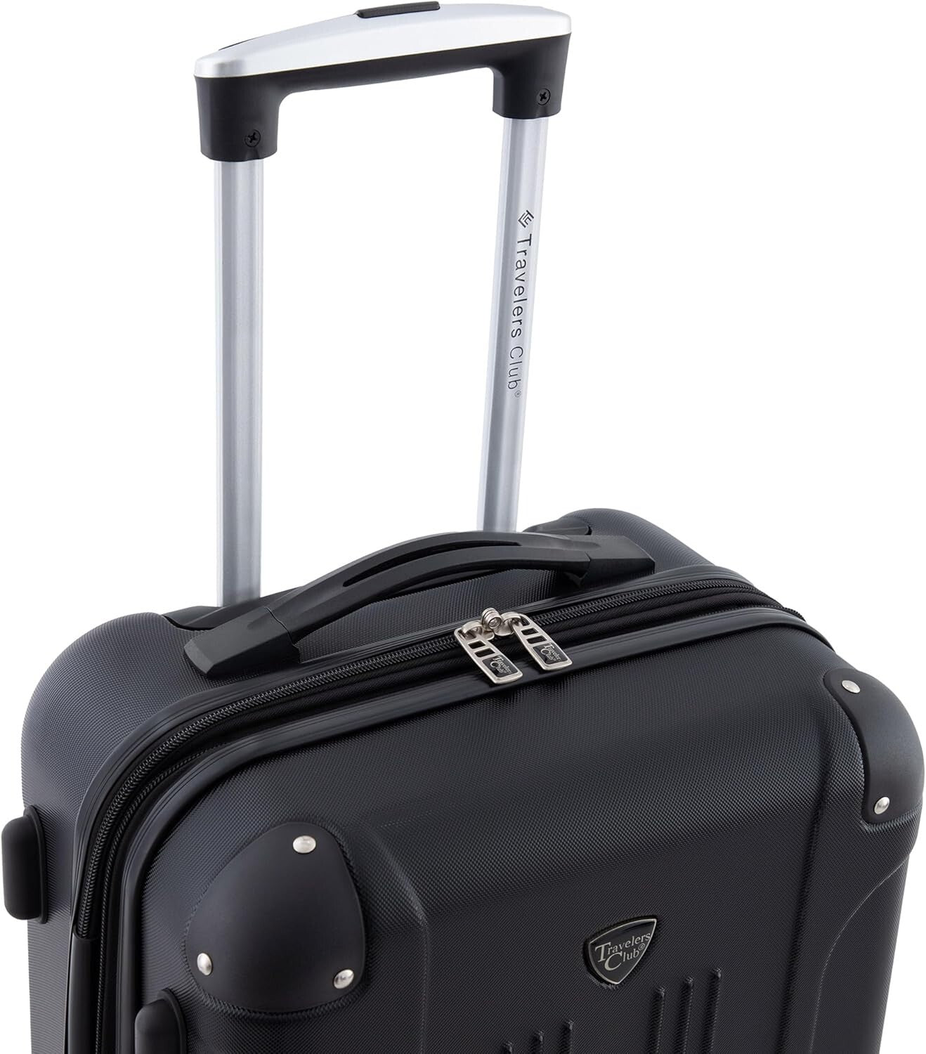 Chicago 20" Expandable Hardside Carry-On Luggage with 360-Degree Spinner Wheels