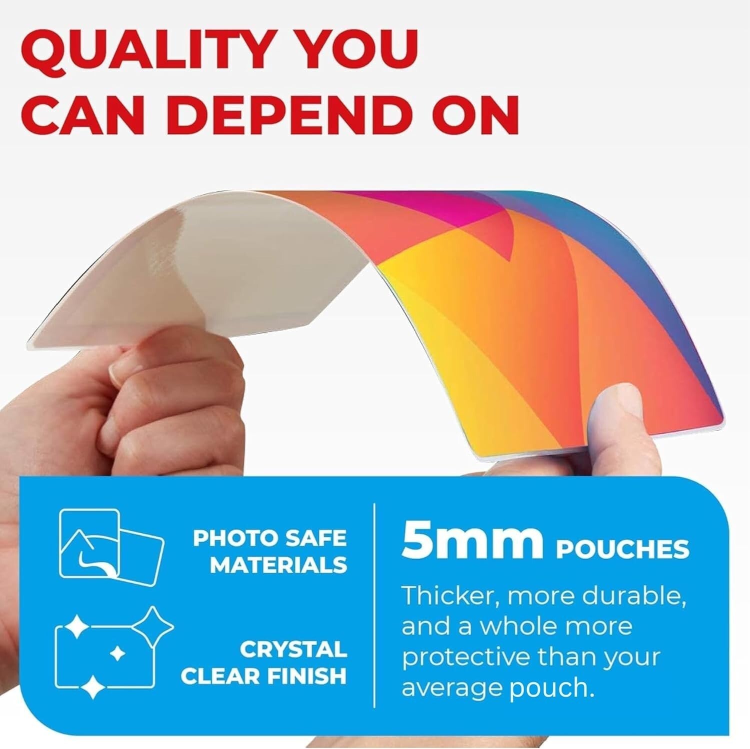 Professional Quality 5MIL Thermal Laminating Sheets - Ideal for Home & Business