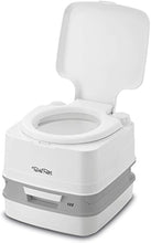 Load image into Gallery viewer, Elegant White 135 Floor-Mounted Portable Toilet – Ideal for RVs, Boats, and Vans