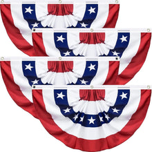 Load image into Gallery viewer, Vivid 3x6 Feet American Flag Banners - Perfect for Memorial Day Celebrations