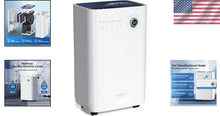 Load image into Gallery viewer, Quiet 50 Pint Dehumidifier with Air Filter - Perfect for Basements &amp; Large Rooms