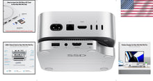 Load image into Gallery viewer, Premium Mac Mini M4 Stand with 4TB M.2 SSD Enclosure &amp; Fast Data Transfer