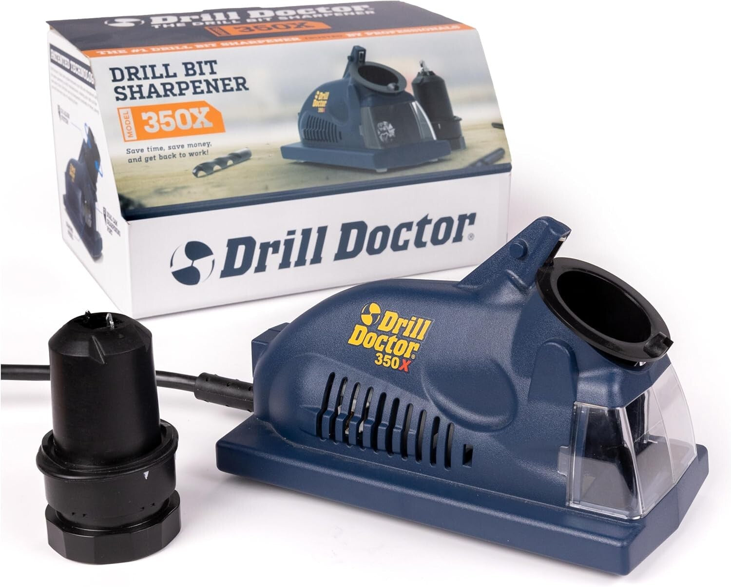 High-Speed Portable Drill Bit Sharpener for Precision Sharpening of Metal & Wood