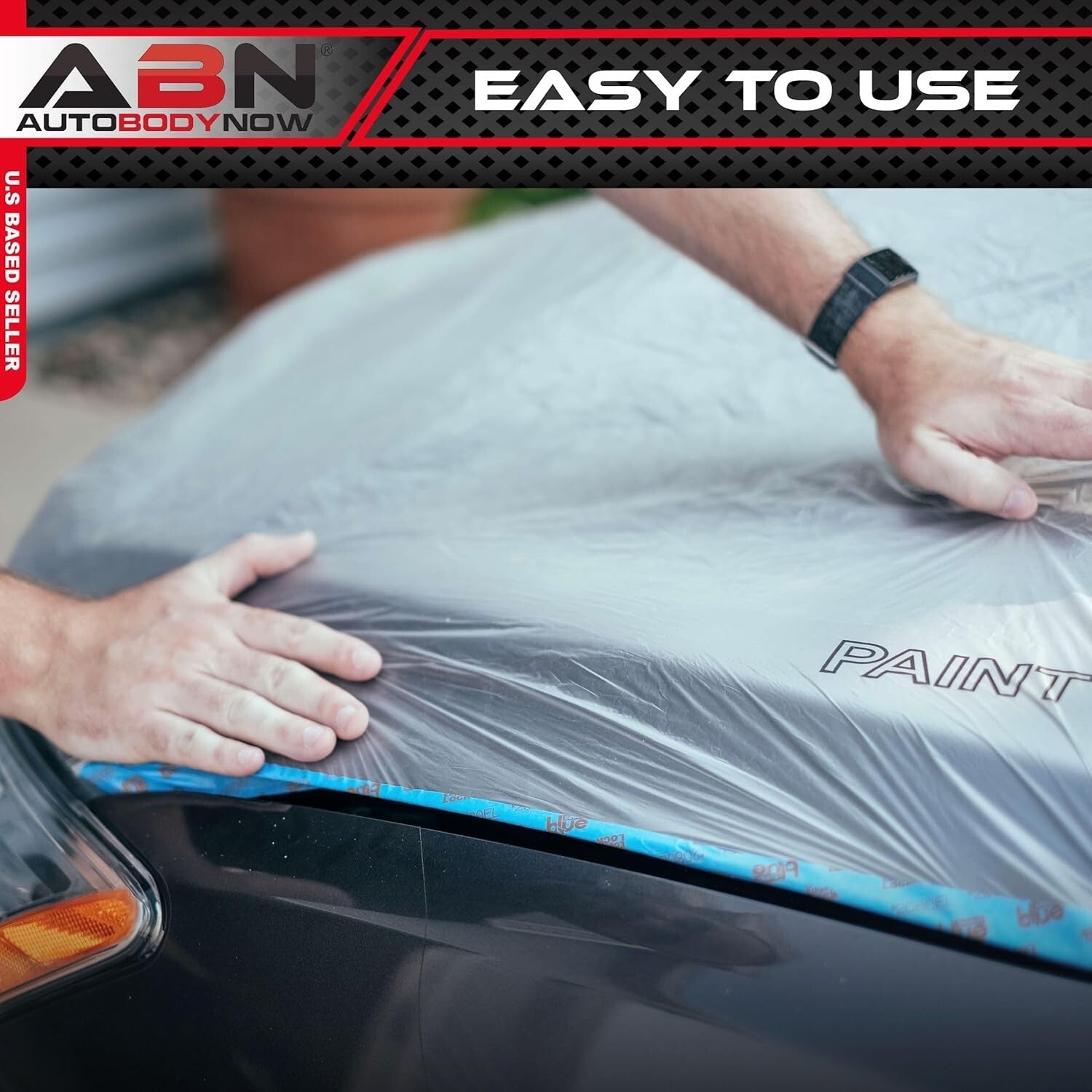 Electrostatic Clear Plastic Sheeting 16 x 350ft - Water Resistant & Anti-Flaking