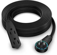 Load image into Gallery viewer, Premium 50 Ft Extension Cord with 360° Rotating Flat Plug - 3 Female Outlets