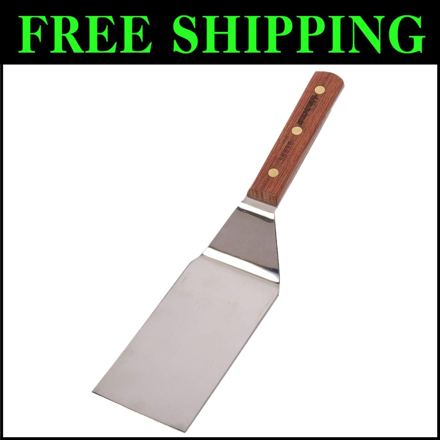 Professional-Grade 6" x 3" Dexter Russell Turner with Classic Rosewood Grip