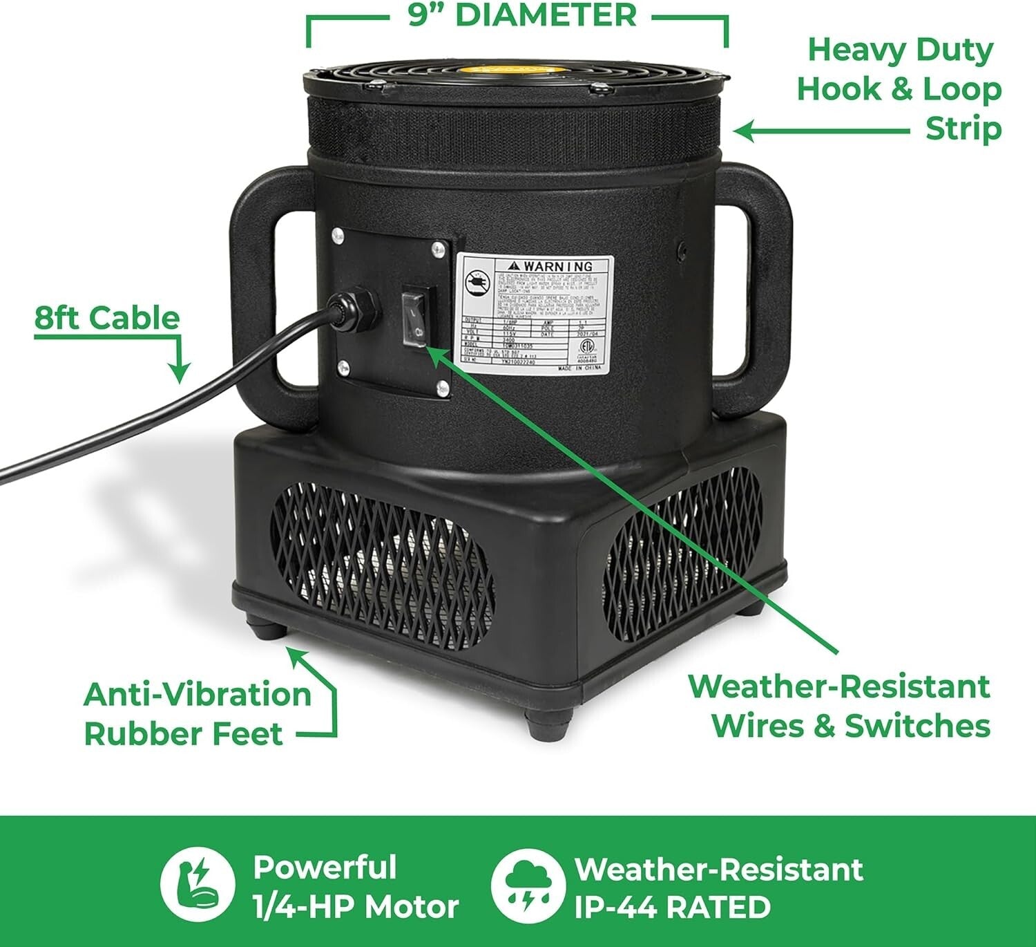 7ft Inflatable Tube Man - Wacky Waving Air Dancer with Weather-Resistant Blower