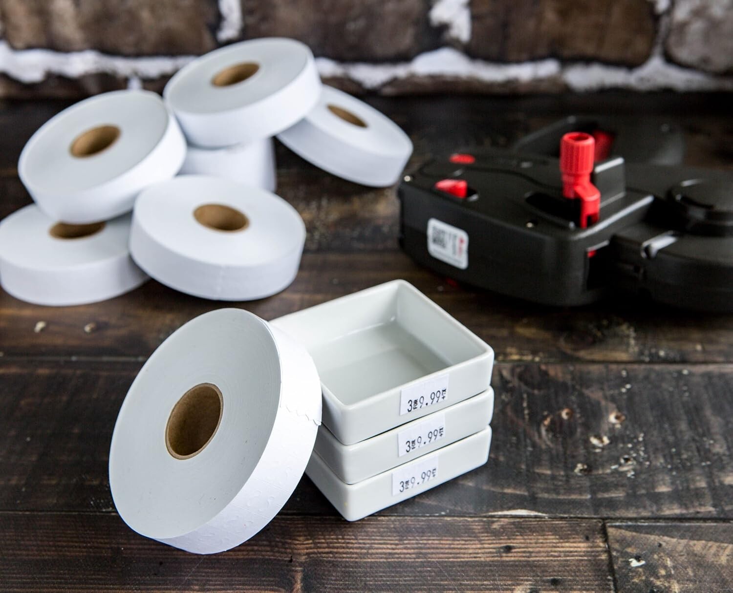 Lightweight Pricing Gun Starter Kit - Includes Price Labels & Preloaded Inker