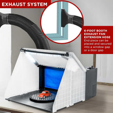 Load image into Gallery viewer, High-Performance Portable Spray Booth with Bright LED Lights &amp; Turntable Access
