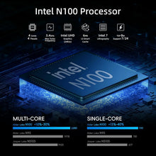 Load image into Gallery viewer, Effortlessly Portable 8GB Windows 11 Pro Mini PC with Expandable Storage Options