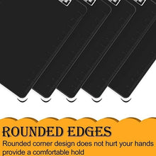 Load image into Gallery viewer, Versatile 25 Pack Black Clipboards, Letter Size 12.5x9, Low-Profile Clip Design