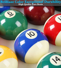 Load image into Gallery viewer, Pro-Grade Multi-Color Billiard Balls Set - 16 Premium Resin Pool Balls