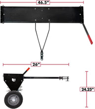 Load image into Gallery viewer, Premium 40" Tow-Behind Spike Aerator - 3-D Tines for Maximum Soil Penetration