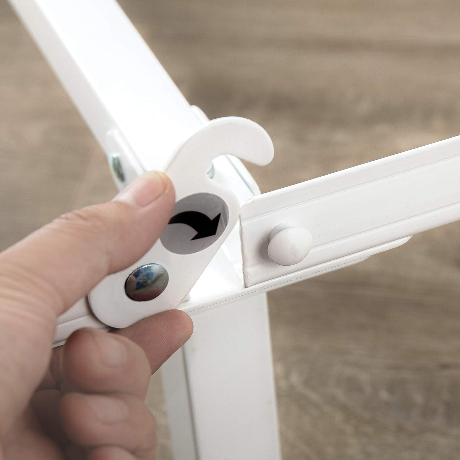 Easy Assembly Twin Bed Frame - Strong Steel Construction for Box Spring Support