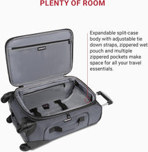 Load image into Gallery viewer, Versatile 21-Inch Softside Carry-On with Durable Design &amp; Organizational Pockets