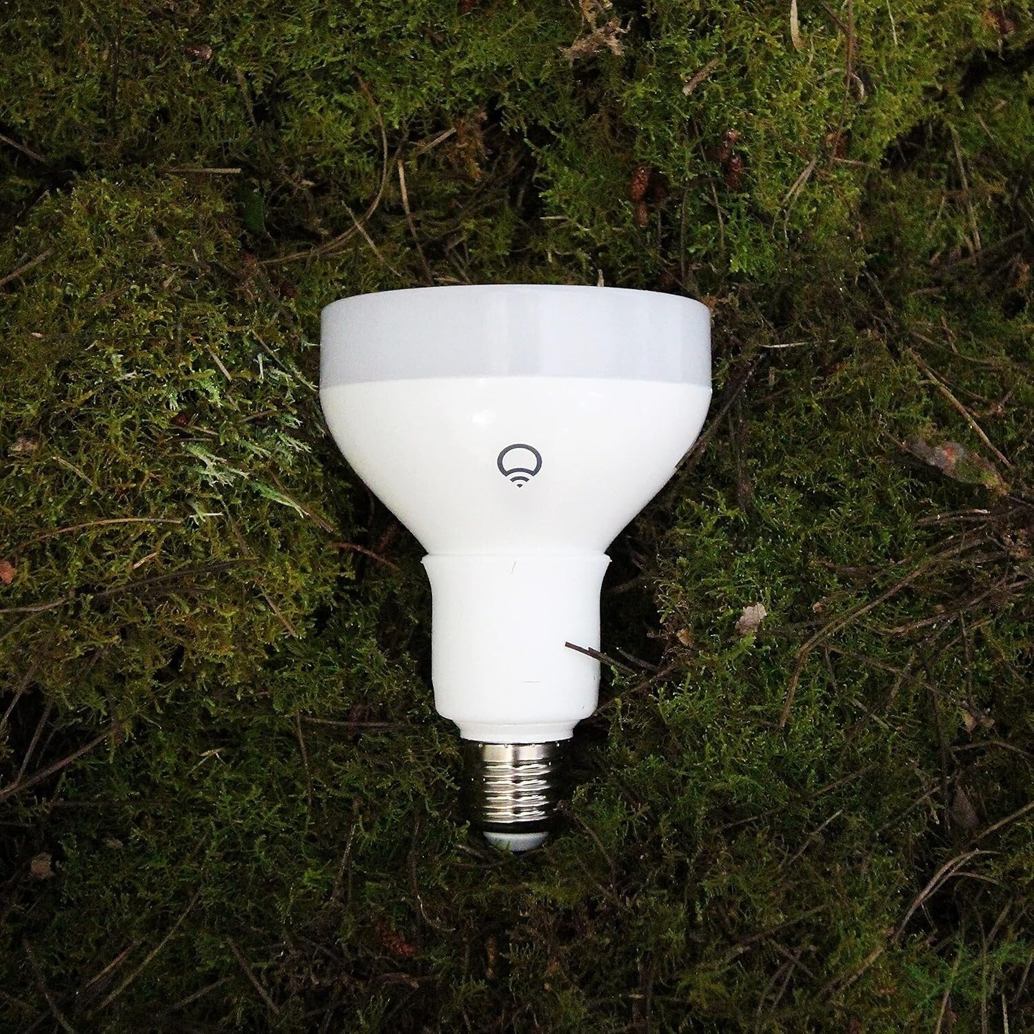 Weatherproof Smart BR30 LED Light Bulbs, 1100 Lumens, Dimmable, Indoor/Outdoor